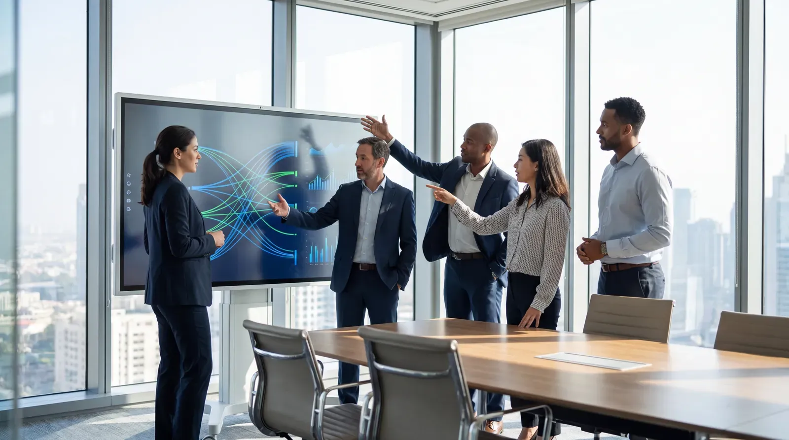 Banking and telecom leaders planning a digital transformation partnership