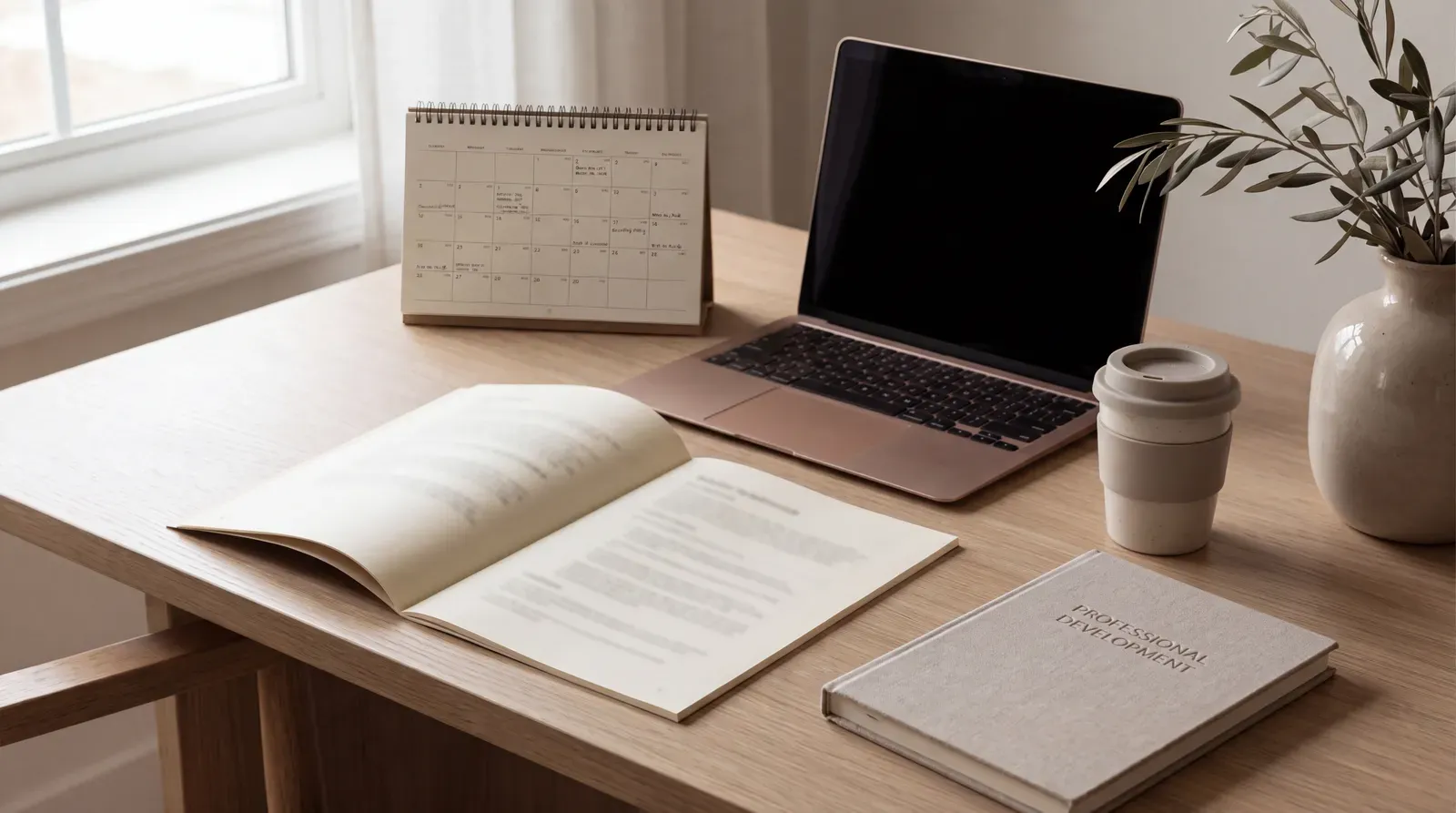 Employment offer materials representing salary, leave, flexibility and development