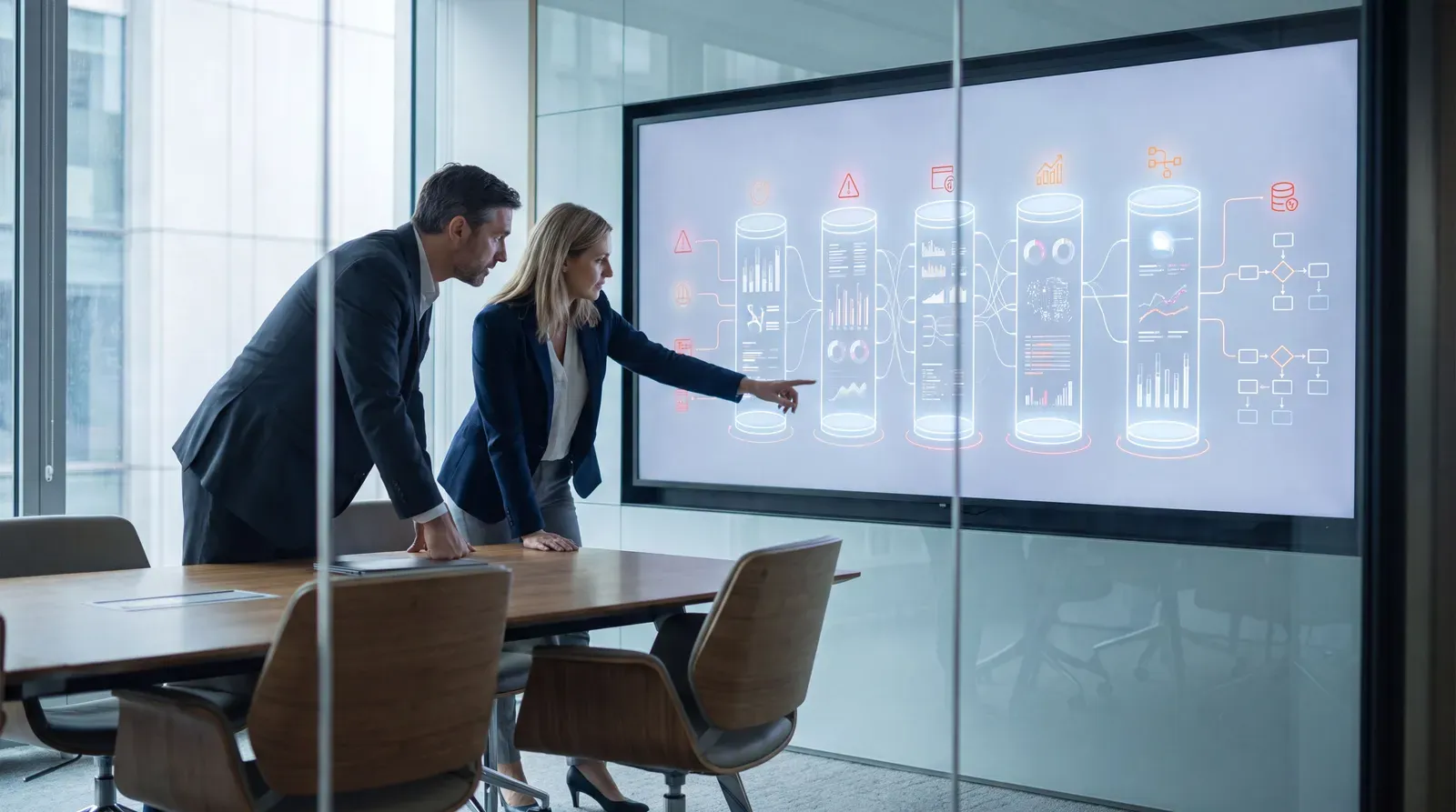 Leaders evaluating enterprise AI across business and technical factors